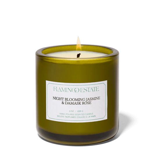 Night Blooming Jasmine & Damask Rose Candle - Home Fragrance by Carlyle Avenue