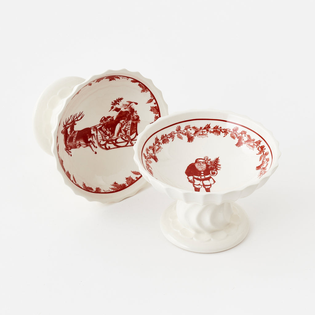 Yuletide Compote, Set of 2 Assorted