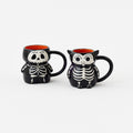 Skeleton Mug, Set of 2 Assorted