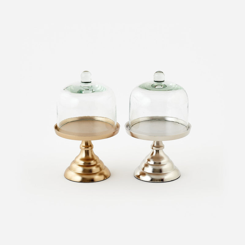 Mini Cake Stand, Set of 2 Assorted