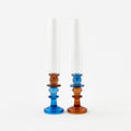 Taper Candle Holder with Shade, Set of 2 Assorted