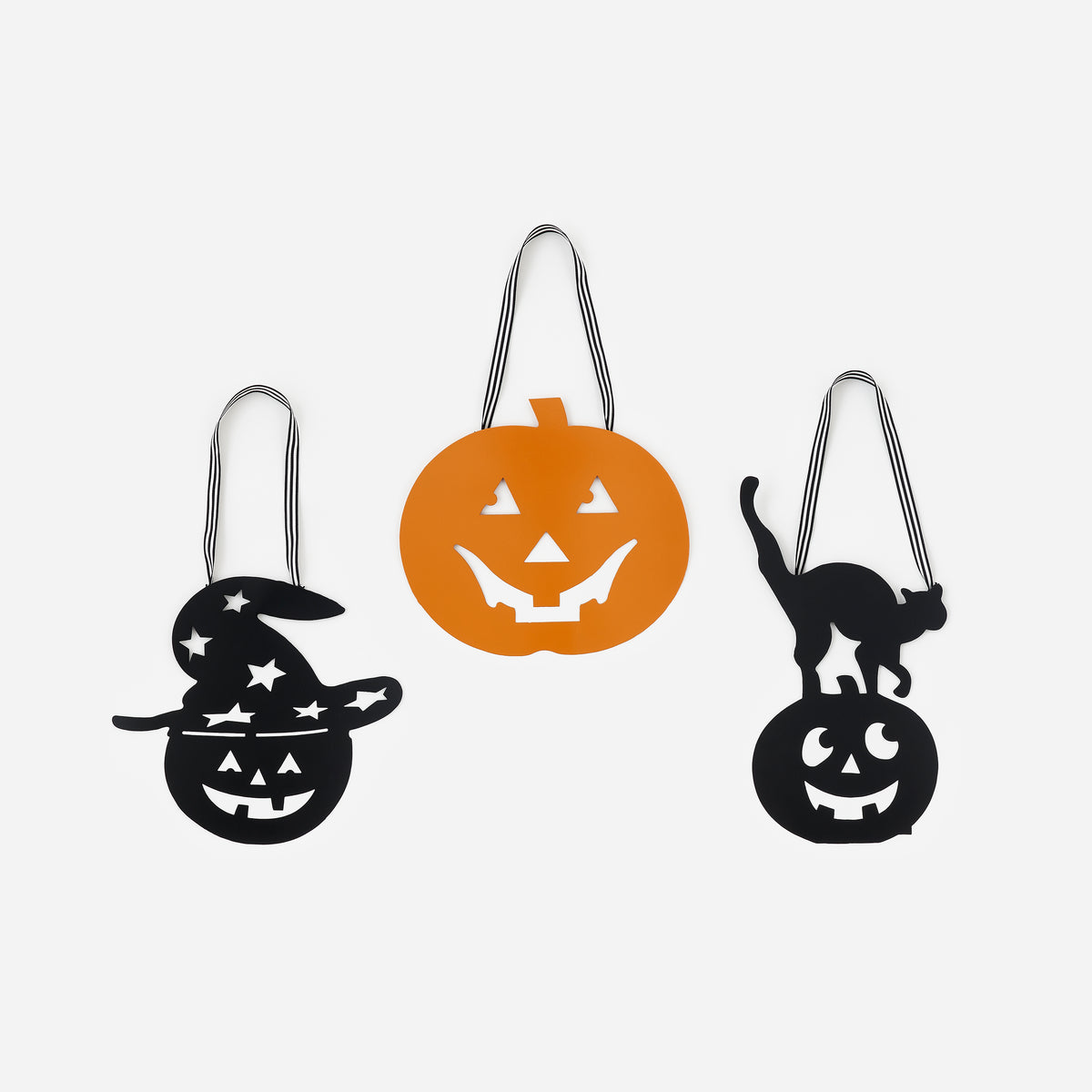 Halloween Door Hangers, Set of 3 Assorted