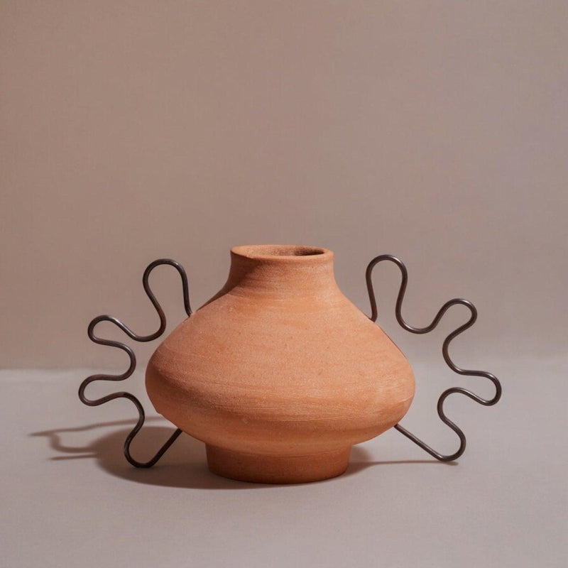 Ines Terracotta Vessel - Vases by Carlyle Avenue