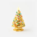 Gold Tree with Bird Lights, Timer and Adapter