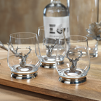 St. Anton Pewter Tumblers, Set of 4 - Drinkware by Carlyle Avenue