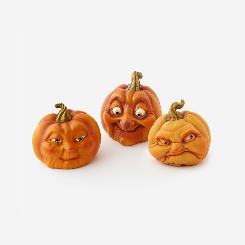 Character Pumpkin, Set of 3