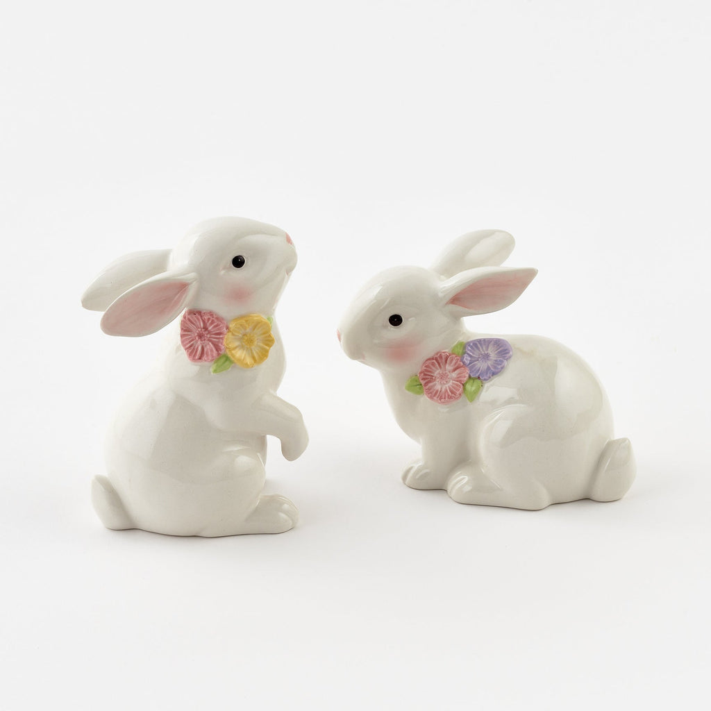 Bunny Figure - Set of 2 Assorted - Decorative Accessories by Carlyle Avenue