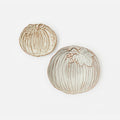 Pumpkin Serving Plates, Set of 2 Assorted