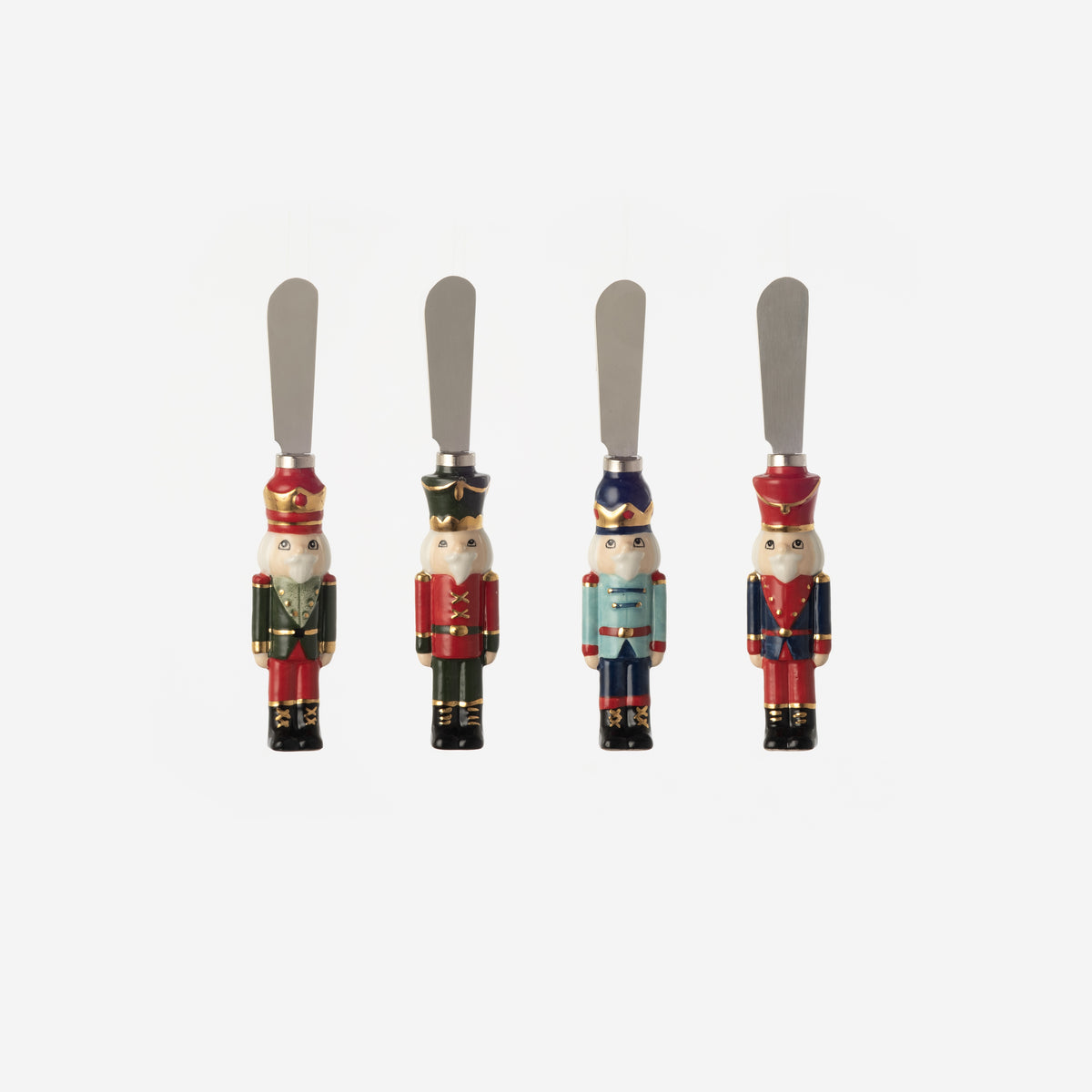 Nutcracker Spreader, Set of 4 Assorted