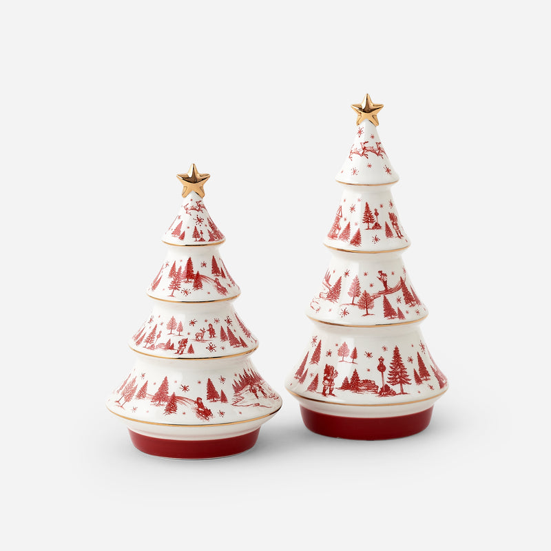 Yuletide Tree, Set of 2