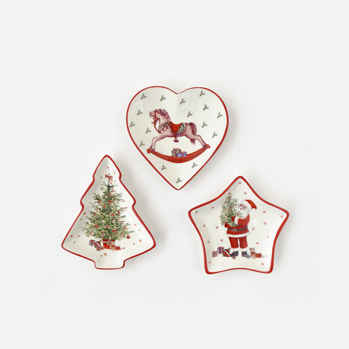 Tidbit Dish, Set of 3 Assorted, Set A