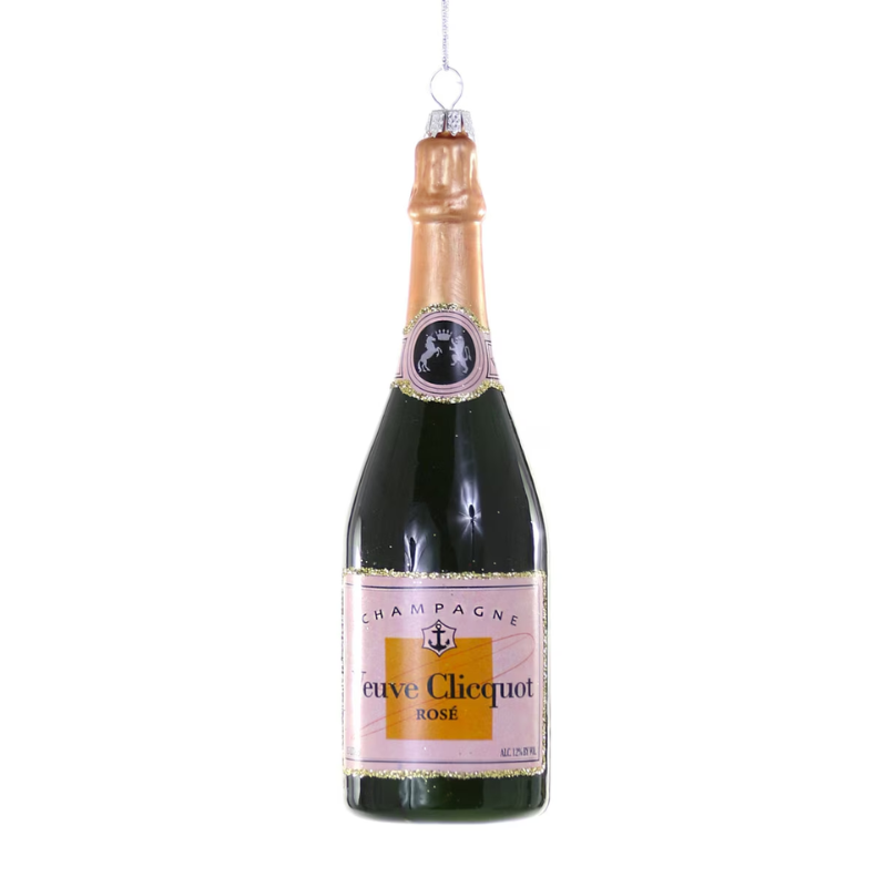 Champagne Rose Ornament