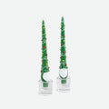 Christmas Gnome Taper Candles, Boxed Set of 2