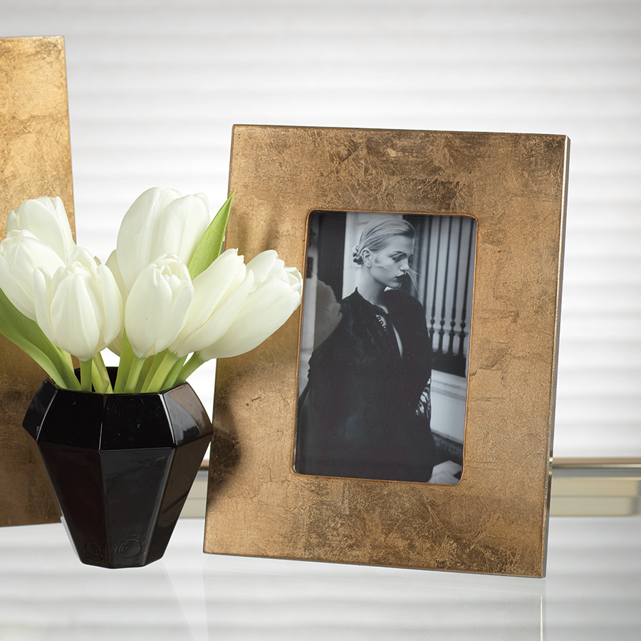 Gold Leaf Photo Frames - Picture Frames by Carlyle Avenue