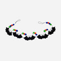 Flocked Bat Garland