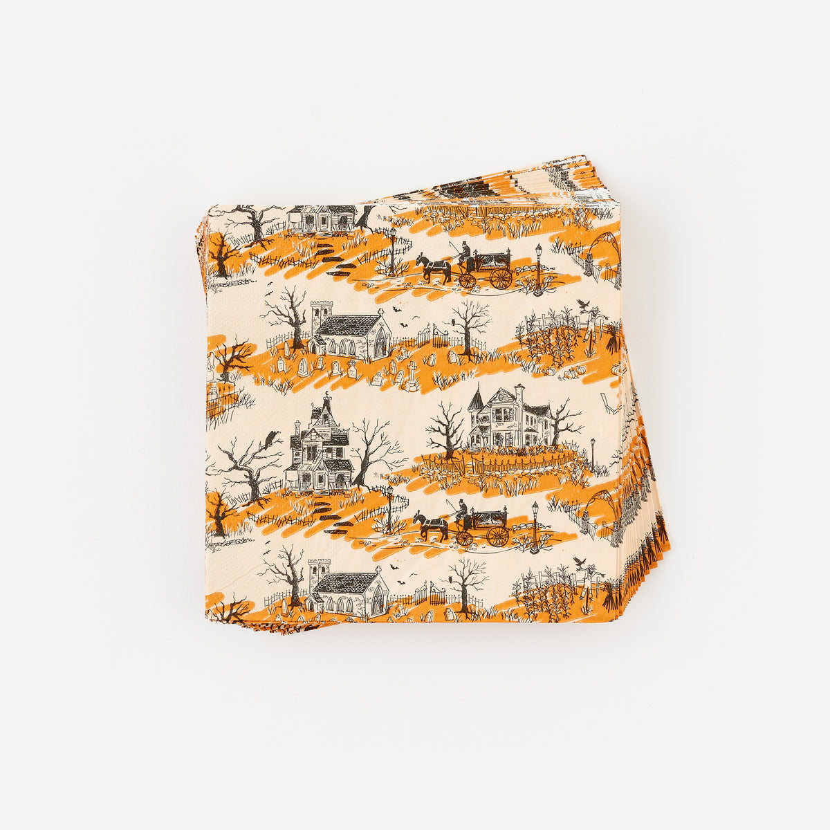 Halloween Toile Napkin - Pack of 20