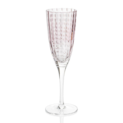 Portofino White Dot Glassware - Purple - Drinkware by Carlyle Avenue
