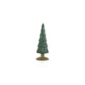 Sugar Pine Glass Tree on Silver Glitter Base - Dark Green - Christmas Trees by Carlyle Avenue