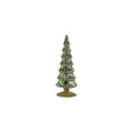 Miramonti Glass Tree on Gold Glitter Base - Light Green - Christmas Trees by Carlyle Avenue
