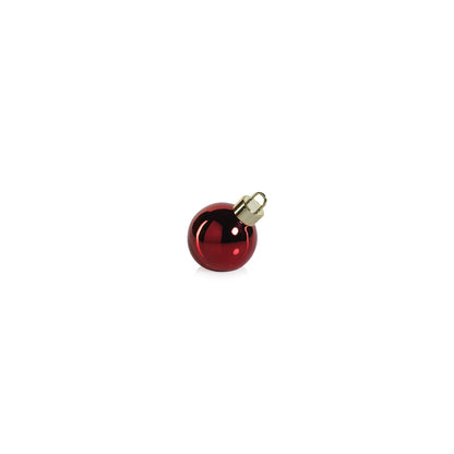 LED Metallic Glass Oversized Ornament Ball - Red - Christmas Trees by Carlyle Avenue