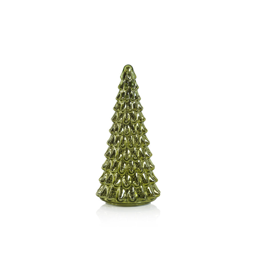 Davos LED Antique Tree - Green