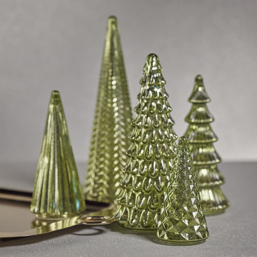 Davos LED Antique Tree - Green - Christmas Decor by Carlyle Avenue
