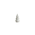Matte White Alpina Porcelain Tree with Gold Trim - Holiday Decor by Carlyle Avenue