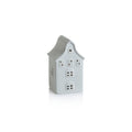 Swiss Mountain LED Porcelain House - Matte White - Christmas Decor by Carlyle Avenue