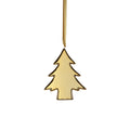 Ceramic Tree Ornament - Gold - Ornaments by Carlyle Avenue