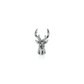 Rocky Mountain Ceramic Stag Head - Silver - Holiday Decor by Carlyle Avenue