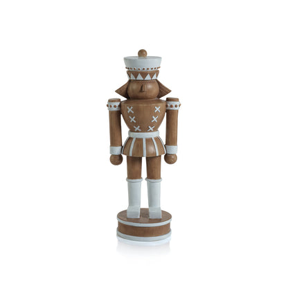 Decorative Nutcracker - Brown - Christmas Decor by Carlyle Avenue