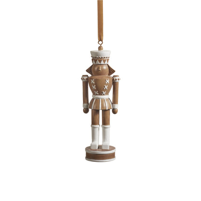 Nutcracker Ornaments - Brown - Christmas Decor by Carlyle Avenue