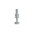 Nutcracker Taper Holder - Matte White - Candle Holders by Carlyle Avenue