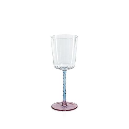 Vicenza Glassware - Pink and Blue - Drinkware Sets by Carlyle Avenue