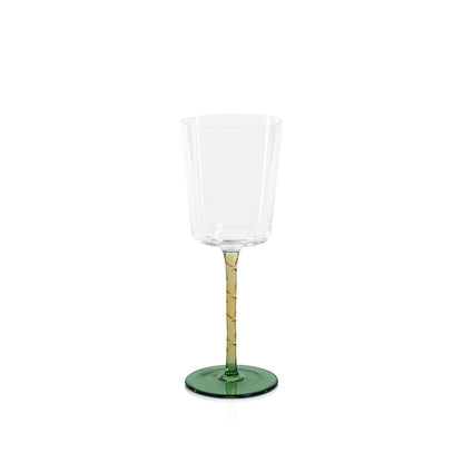 Vicenza Glassware - Green and Amber - Drinkware Sets by Carlyle Avenue