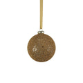 Beaded Glass Ball Ornament - Gold - Ornaments by Carlyle Avenue