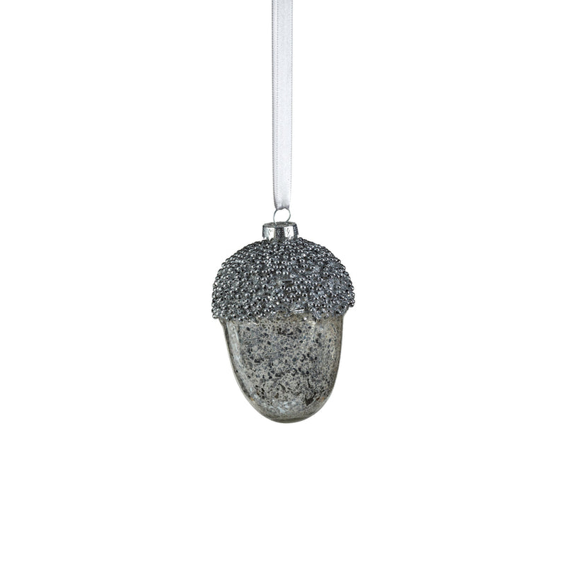 Beaded Glass Acorn Ornament - Holiday Ornaments by Carlyle Avenue