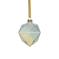 Faceted Glass Ornament - Clear Luster - Ornaments by Carlyle Avenue