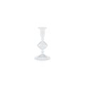 Candeliere Glass Taper Holder - Clear - Taper Holder by Carlyle Avenue