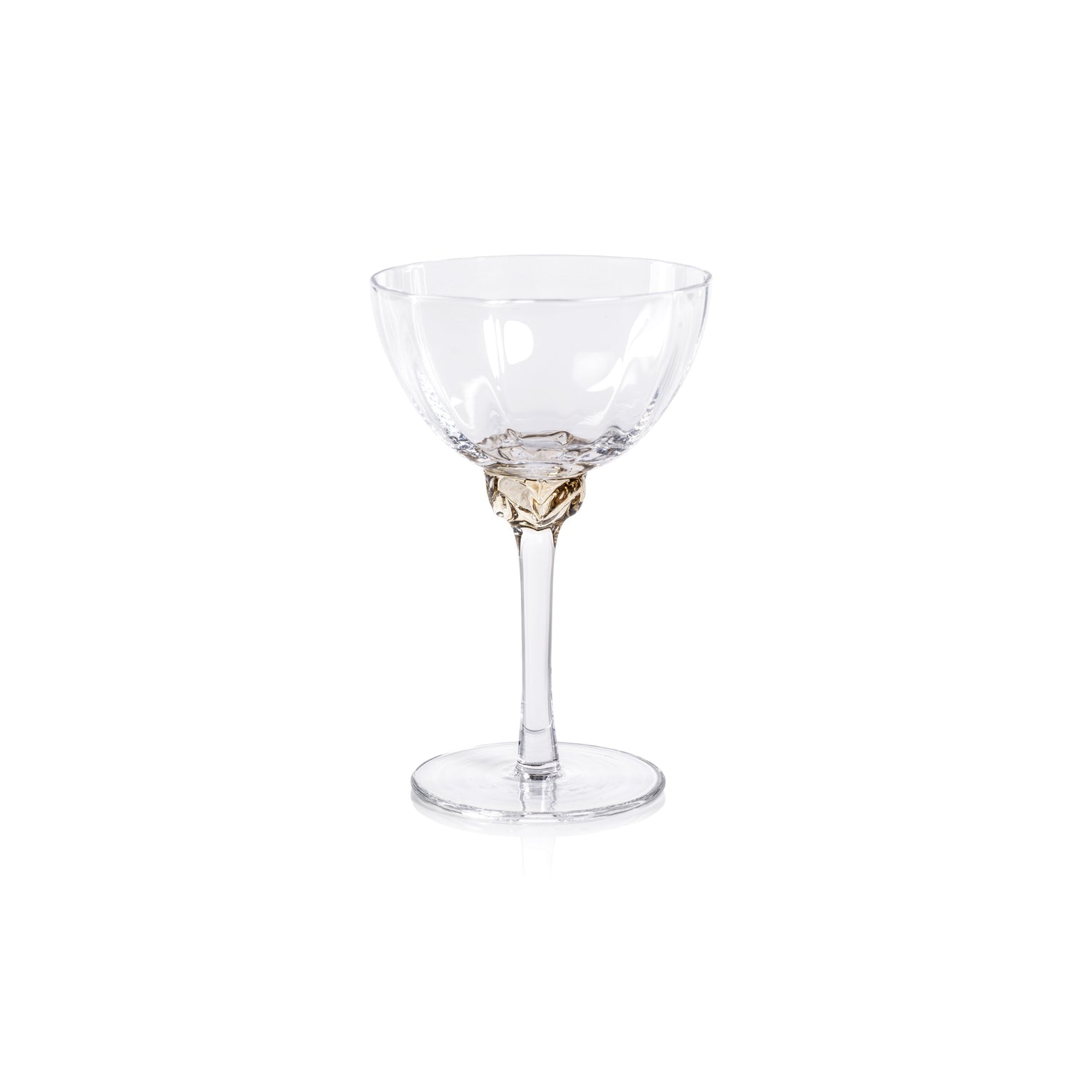 Colette Glassware - Martini/Cocktail Glass - Pastels - Drinkware by Carlyle Avenue