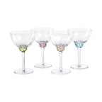 Colette Glassware - Martini/Cocktail Glass - Pastels - Drinkware by Carlyle Avenue