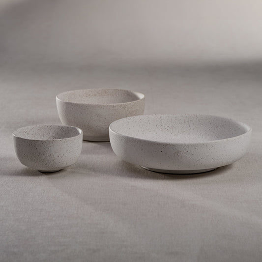 Cozumel Cove Ceramic Textured Bowl -  by Carlyle Avenue