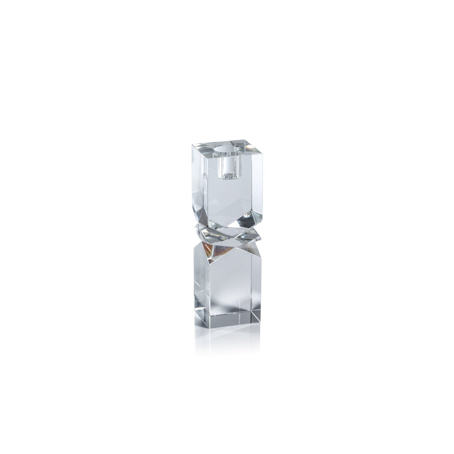 Vienna Artistry Crystal Candle Holder - Clear