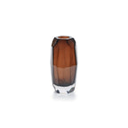 Imperial Glass Vase - Amber - Vases by Carlyle Avenue