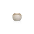Vallées Cut Glass Vase - Taupe - Vases by Carlyle Avenue