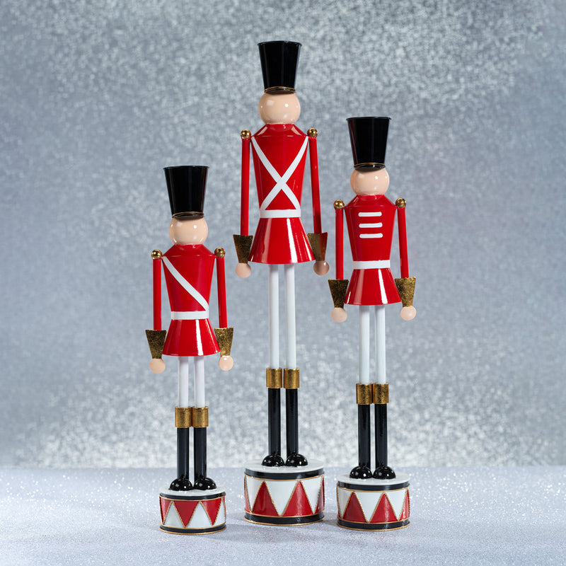 Metal Festive Decorative Soldier - Christmas Decorz by Carlyle Avenue