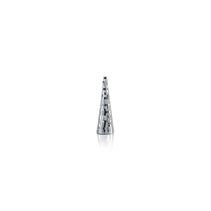Luminous Festive Prism Tree - Silver - Christmas Trees by Carlyle Avenue
