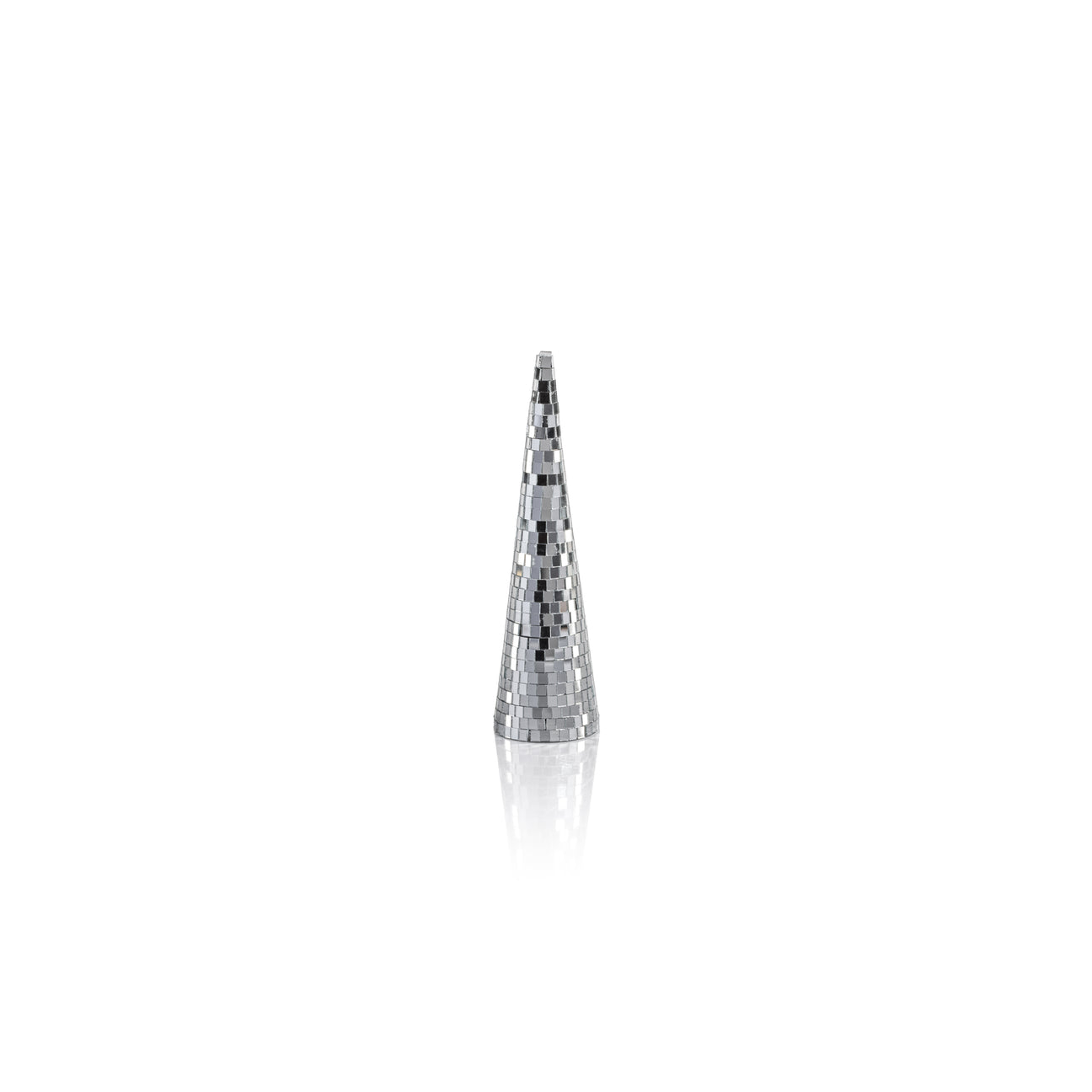 Luminous Festive Prism Tree - Silver