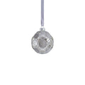 Matte Frosted Whisper Glass Ornament - Silver & Gray - Ornaments by Carlyle Avenue