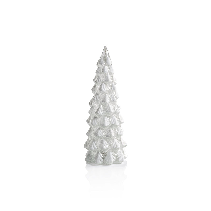 LED Snow Tree - White - Set of 2 - Christmas Trees by Carlyle Avenue
